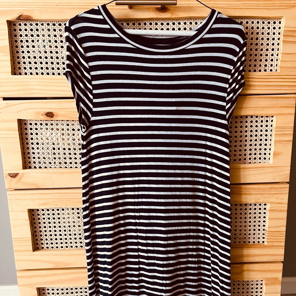 striped dress